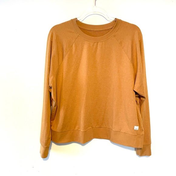 Vuori Mustard Yellow Women's Top - Picture 4 of 6